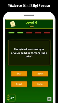 Dini Bilgi Yarışması android App screenshot 7